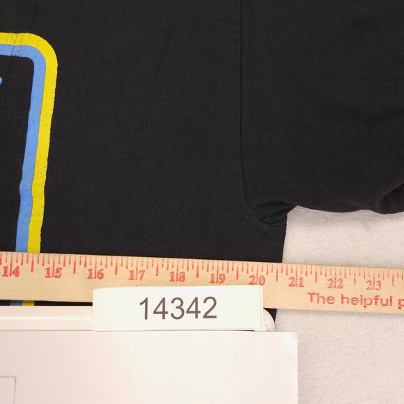 Steven Rhodes Timmy Has a Visitor Crew Neck Shirt Mens Size Large L Black - Picture 7 of 10